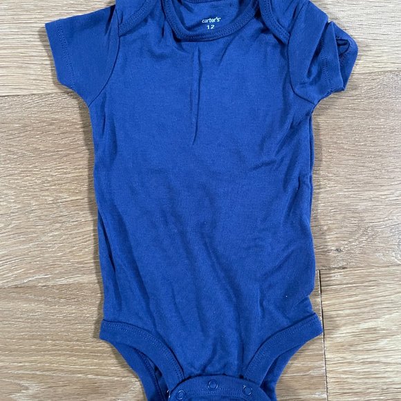 Set of 4 boy's baby bodysuits, blue - Picture 5 of 8